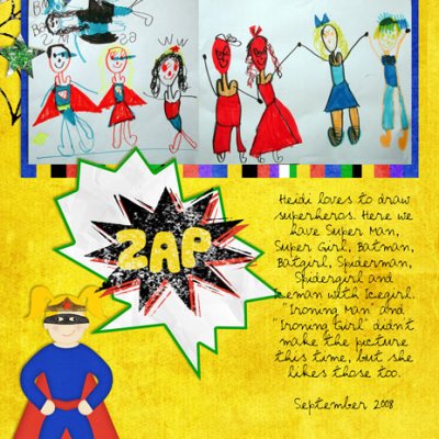 Superhero Art