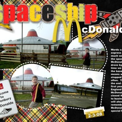 Spaceship McDonalds