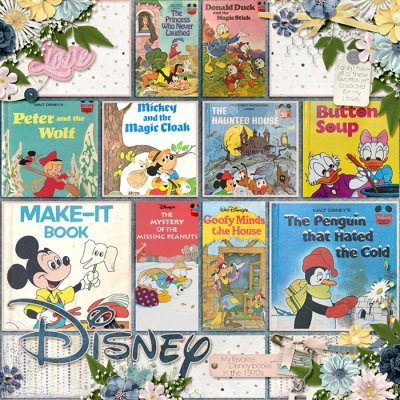 Favorite Disney Books in 1970's