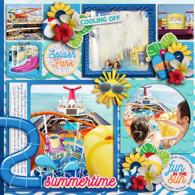 Summertime Fun - Left