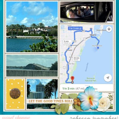 Drive to Biscayne, right