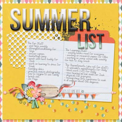 Summer Bucket List