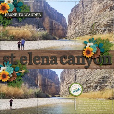 St. Elena Canyon: Big Bend 2021