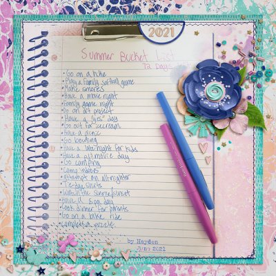 Summer Bucket List