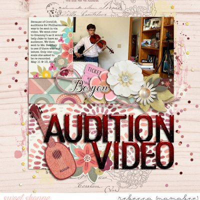 Audition video
