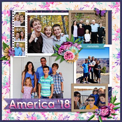 America 2018 Title Page