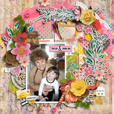 Taylor and her Nana