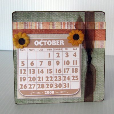 Desk Calendar 2008-2009