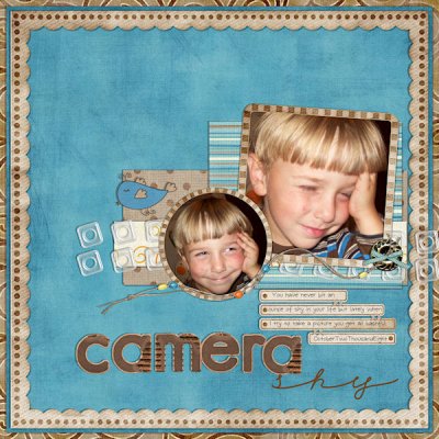 camera shy