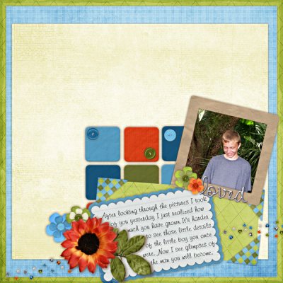 Matthew-growing up
