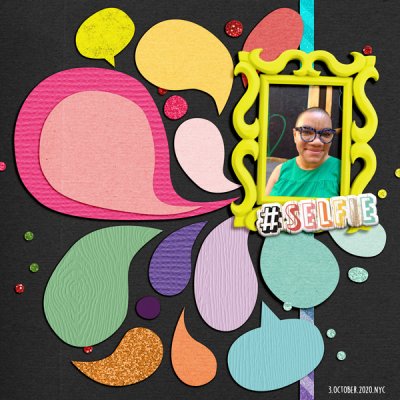 Shadowbox Aug 2021: Aug9 - Rainbow Selfie