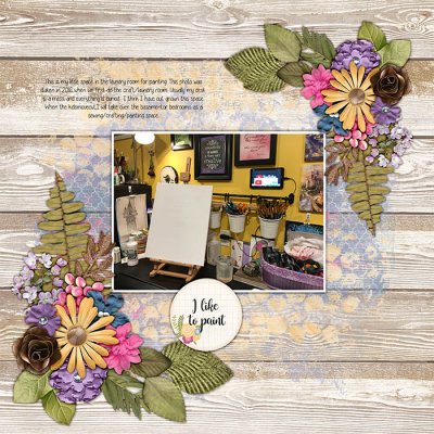 Paint craft desk
