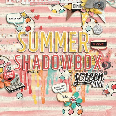 Summer Shadowbox
