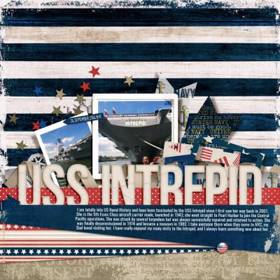 LJS Designs - Family Hero: Genealogy Bundle - USS Intrepid