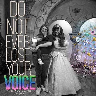 Do Not Ever Lose Your VOICE