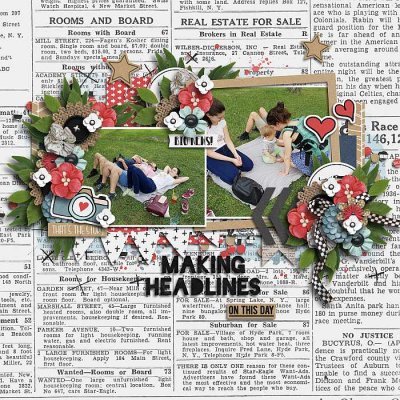Making headlines