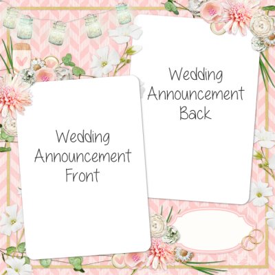 Wedding Announcement