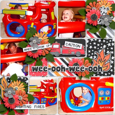 Firetruck BallPit 2006