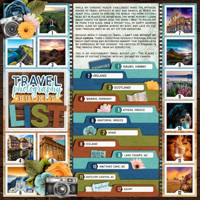 My Photography Travel Bucket List
