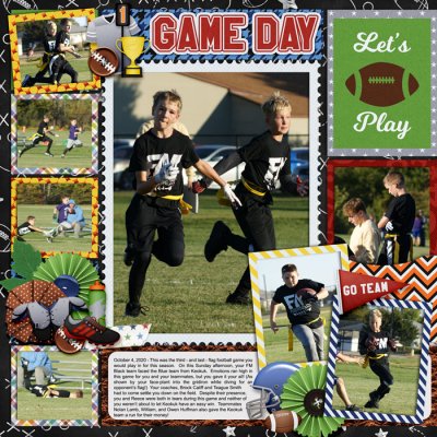 Flag Football - Left