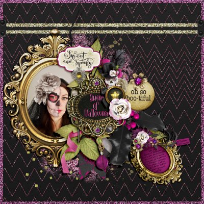 The Nifty Pixel (with JoCee Designs) Wickedly Glam - Queen
