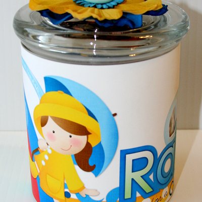 Saving For a Rainy Day- Money Jar