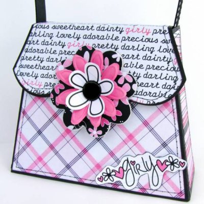 "Girly" Paper Purse