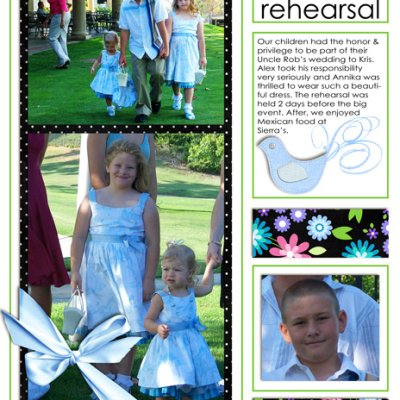 Wedding Rehearsal