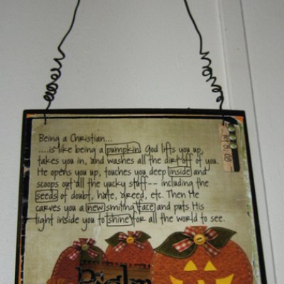 Hybrid Pumpkin Wall Art
