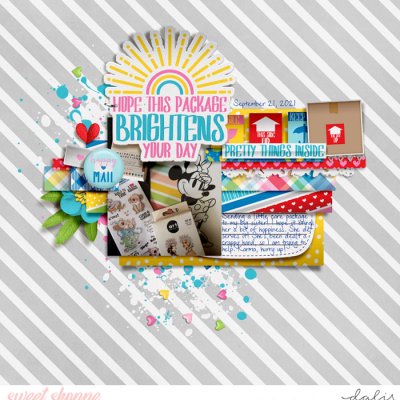 Hope This Package Brightens Your Day - Featured Challenge