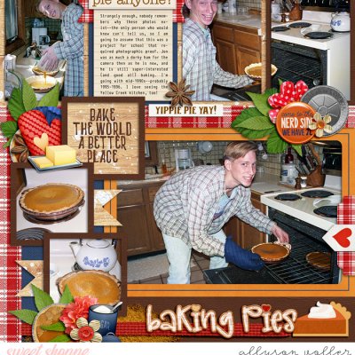 Baking Pies right