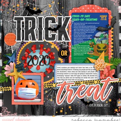 2020 trick or treat with c19