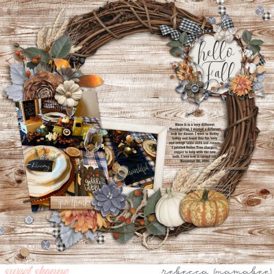 Thanksgiving table decor
