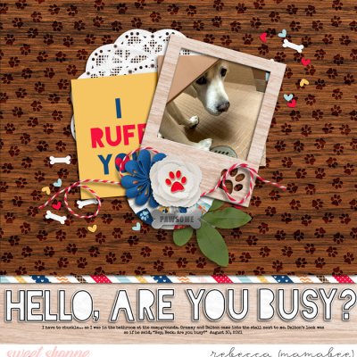 Hello are you busy?