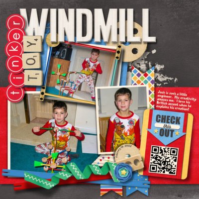 Tinker Toy Windmill