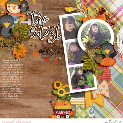 The Cutest - Scraplift Option #2