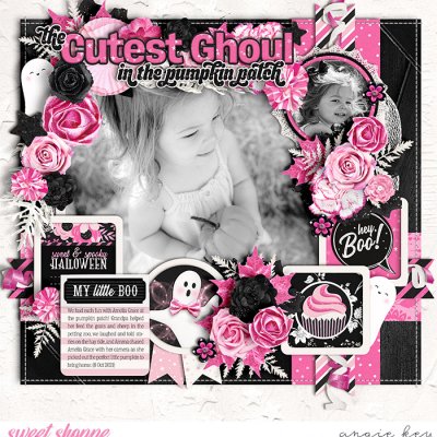 The Cutest Ghoul in the Pumpkin Patch