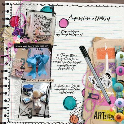 Scrapbook art