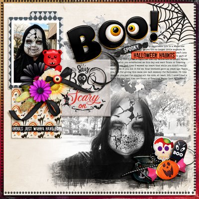 Boo! Spooky Halloween!