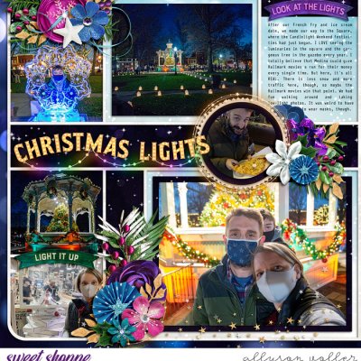 Christmas Lights Left