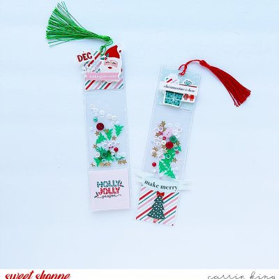 Christmas bookmarks