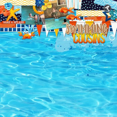 Swimming Cousins