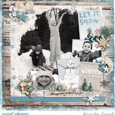 2017 Snowflake Kisses