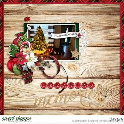 December 2021 Passport to Gifts 10 Typography: Festive Alphas