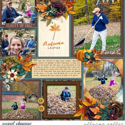 Autumn Leaves Left