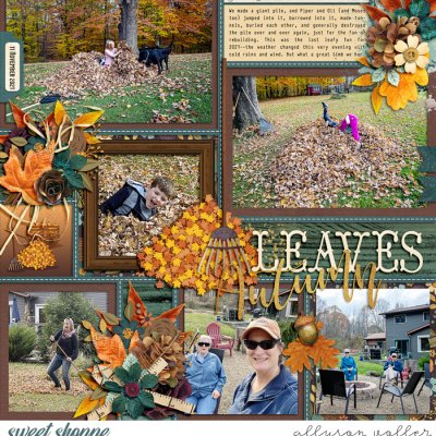 Autumn Leaves Left
