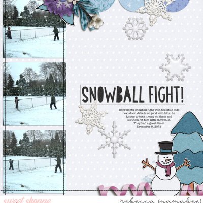 snowball fight