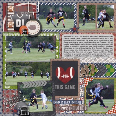Flag Football - Game 2 (Left)
