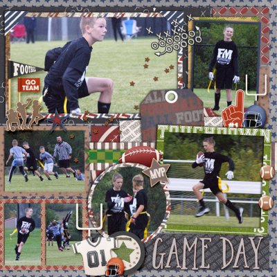 Flag Football - Game 2 (Right)