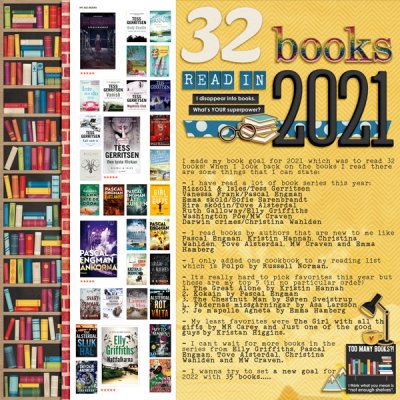32 books in 2021